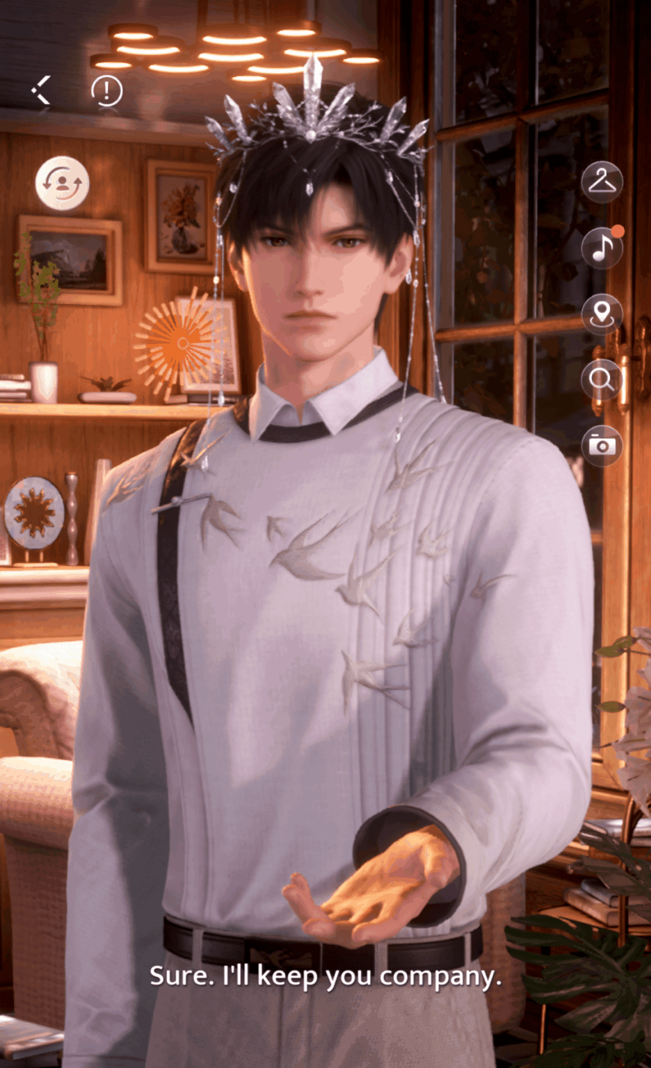 ゼインは内なる氷のプリンセスを受け入れることを決意した