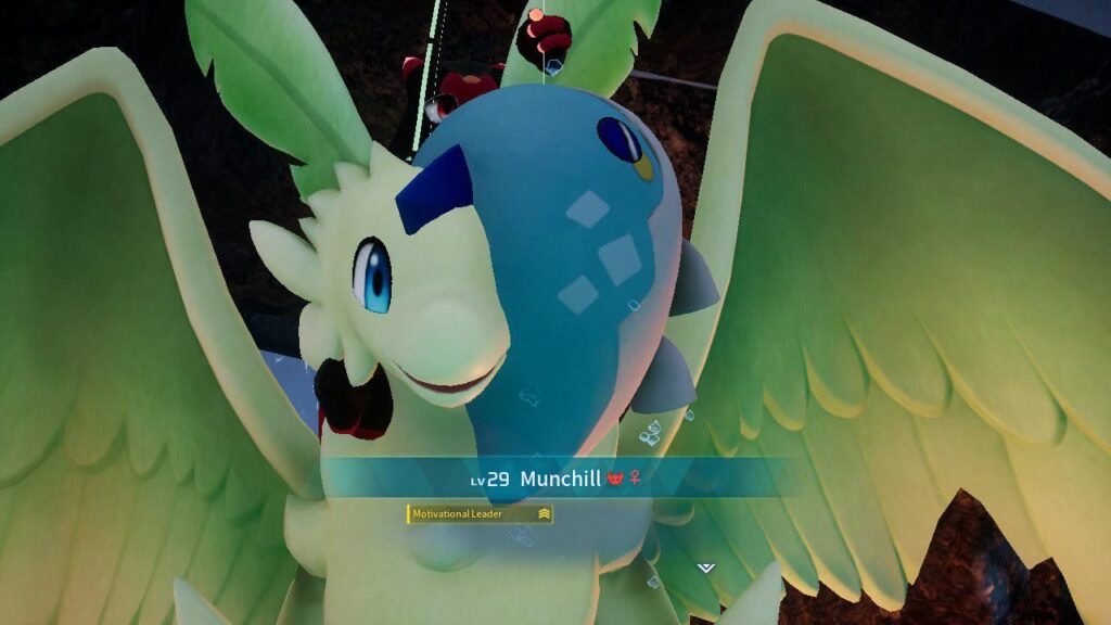 彼女はマンチルを目に当てた