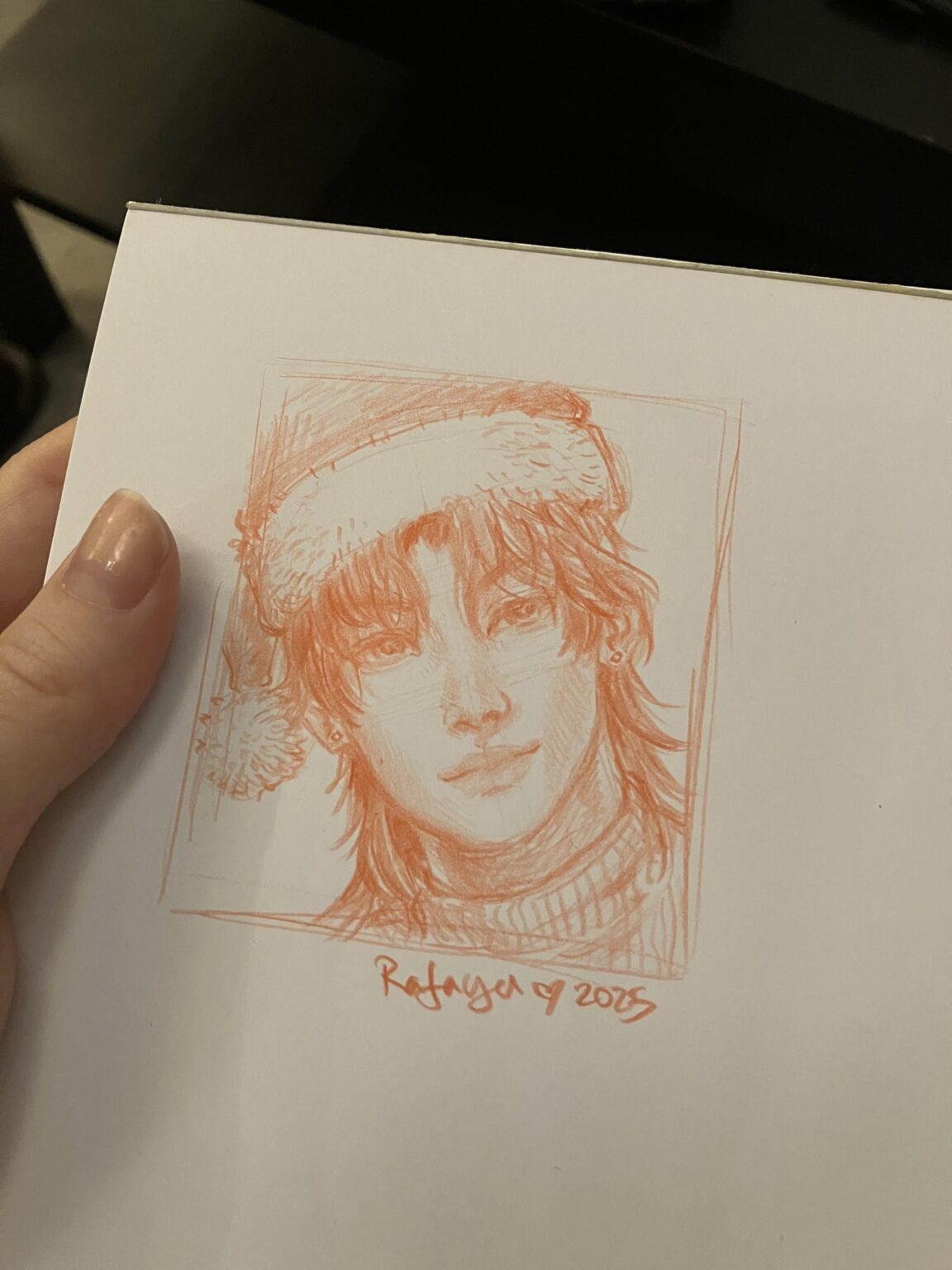 ラファエルのクリスマスファンアート❤️