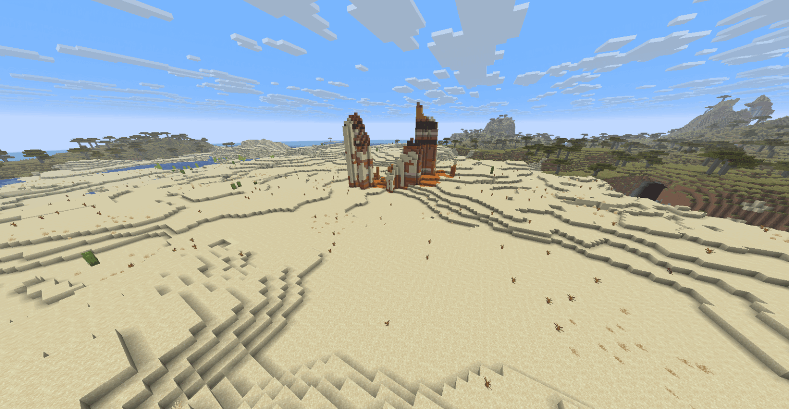 メサバイオームを探すのに3時間も費やした