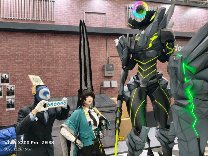 ZZZフェスで雅のコスプレ。