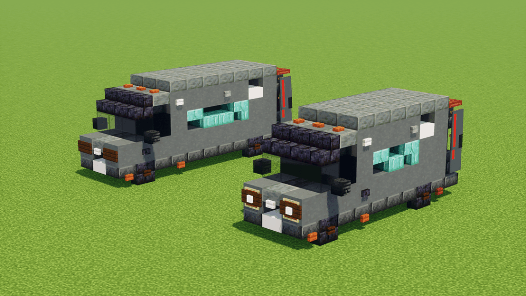 Amazonの配送バンが完成しました