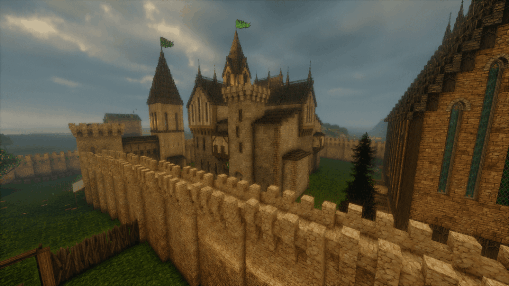 雨の中の私の城の写真をもっと。