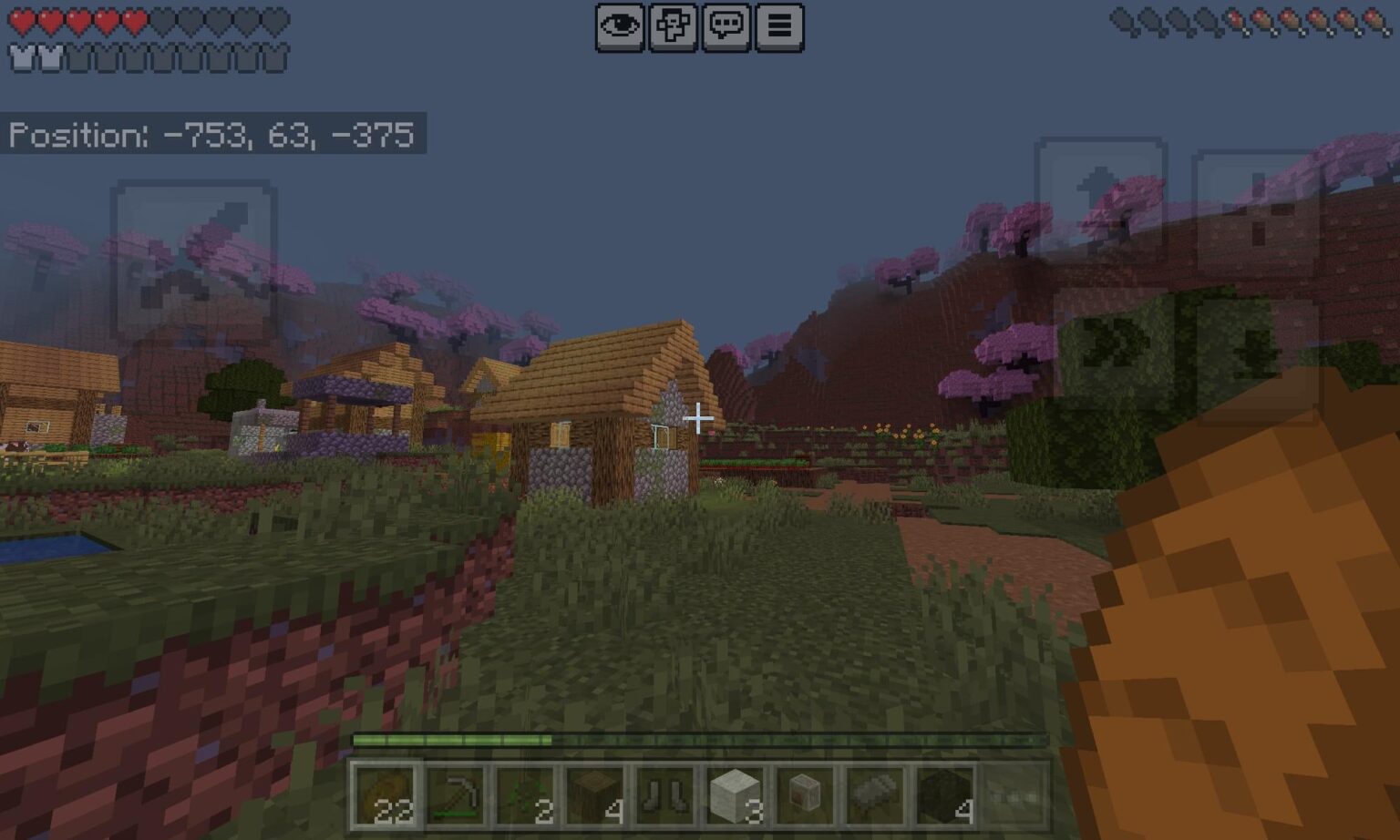 美しい村と桜のミックス（岩盤のみ）