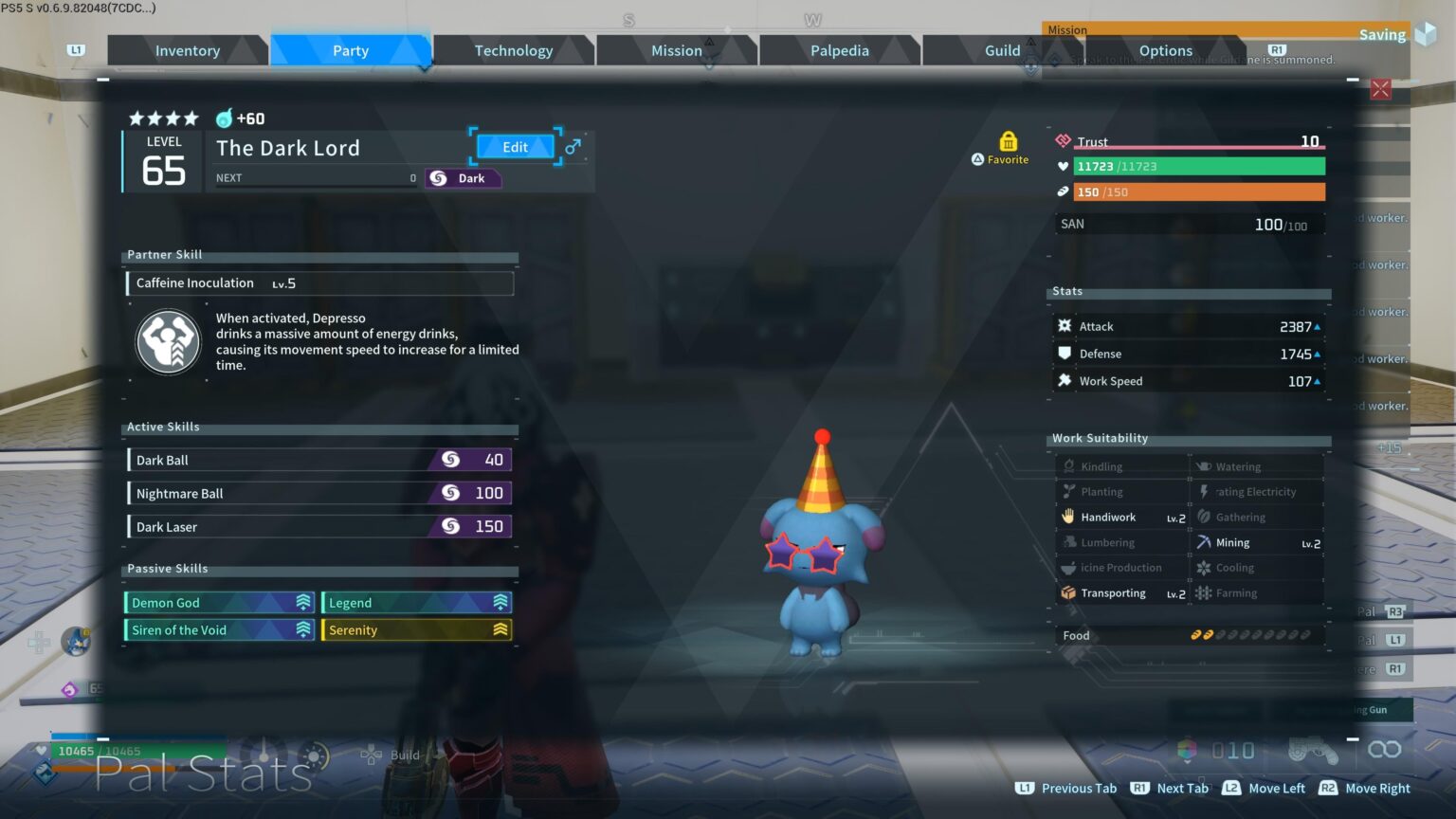 暗黒卿が立ち上がった