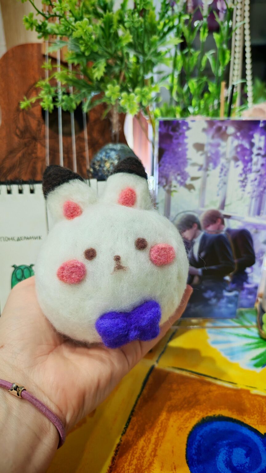 初めてのぶんぶんぬいぐるみがついに完成しました！