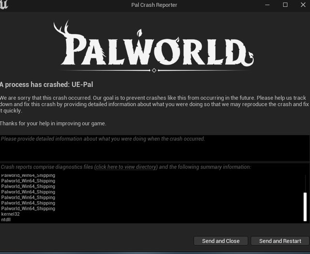 Palworld は起動時にクラッシュし続けます。