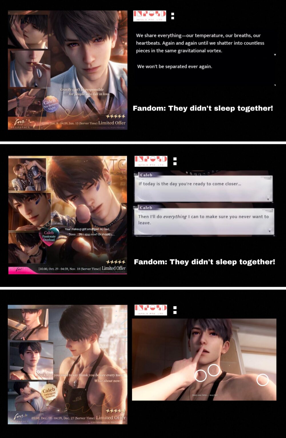 インフォールド氏は、どのカードも最初のスパイシーなカードになることはできないと述べました。 😂😂😂