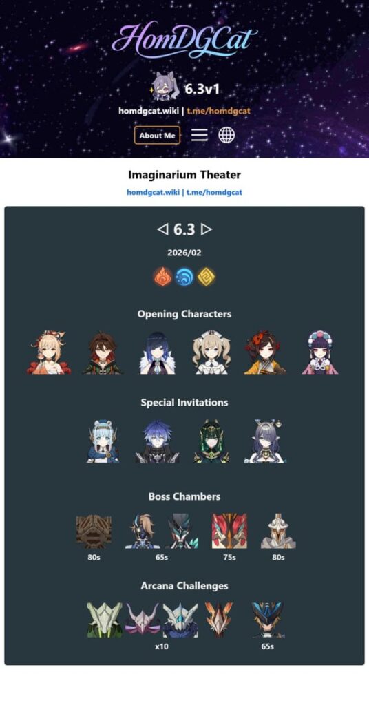 6.3 イマジナリウム シアター homdgcat 経由のルナー アルカナ チャレンジ