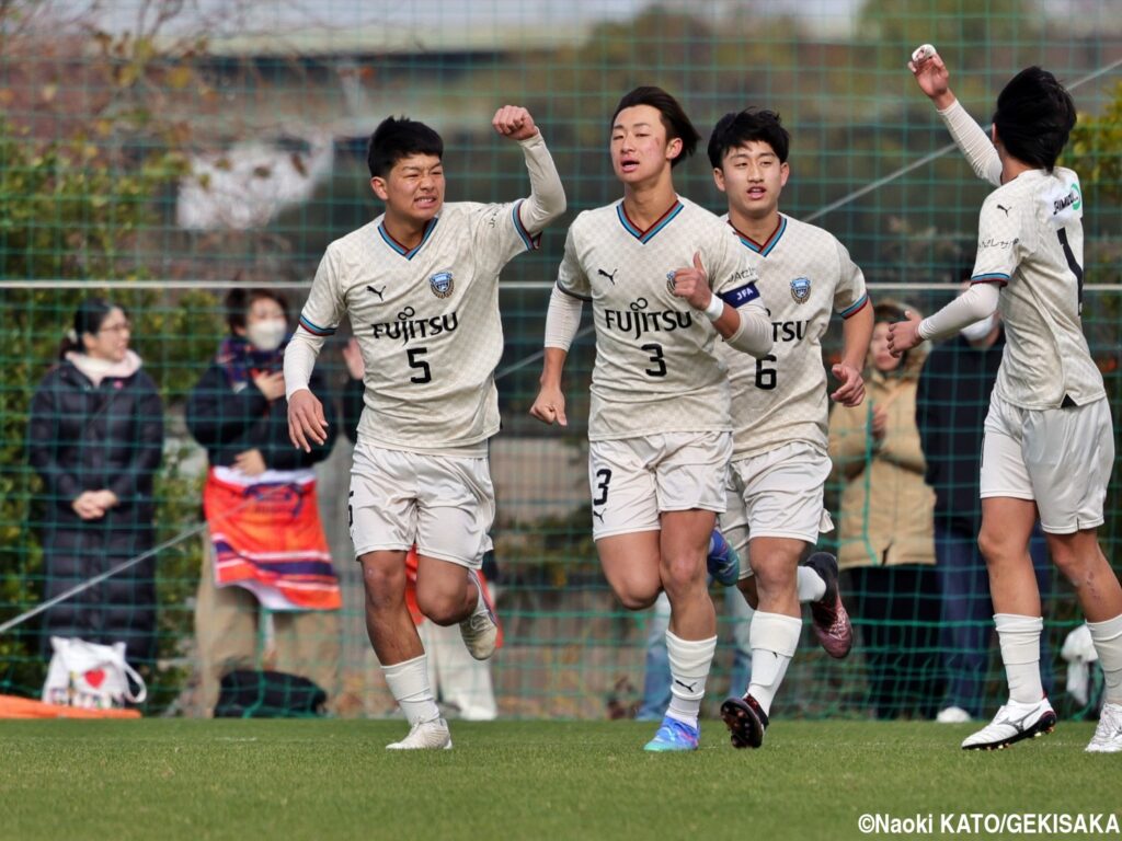 川崎F U-15生田が高円宮杯8強進出!! ゲームを支配し新潟U-15に2発快勝 | ゲキサカ