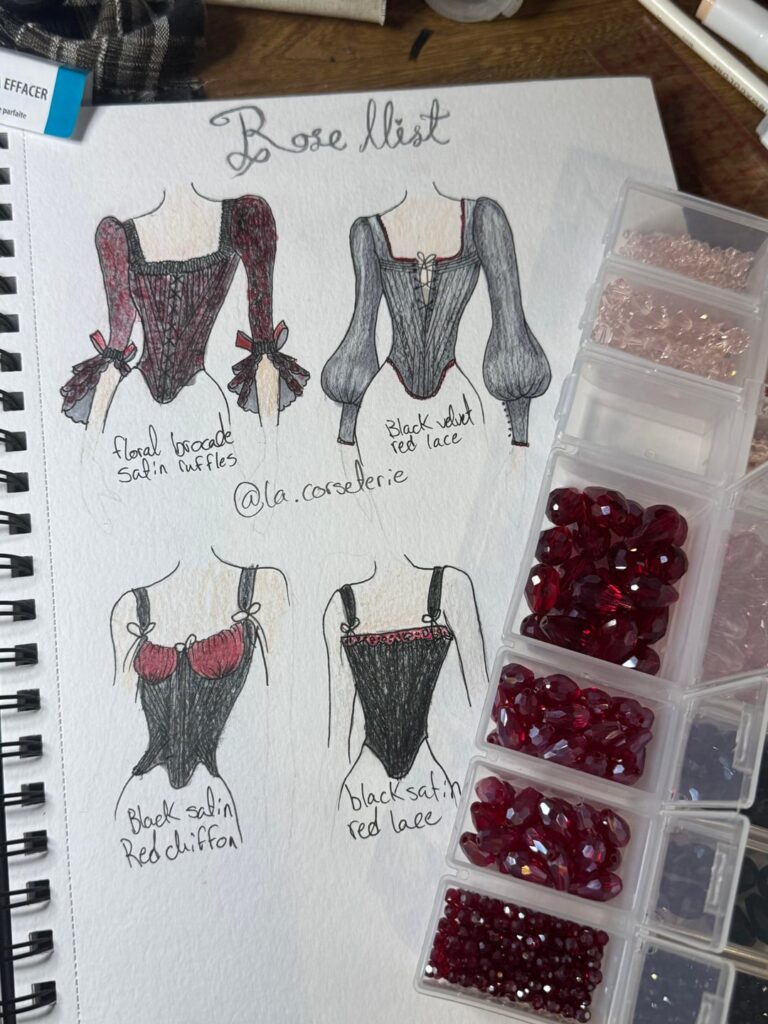 ローズミストコルセット