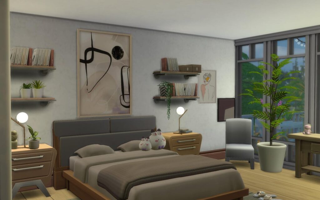 シムズ4のザビエルのアパート！