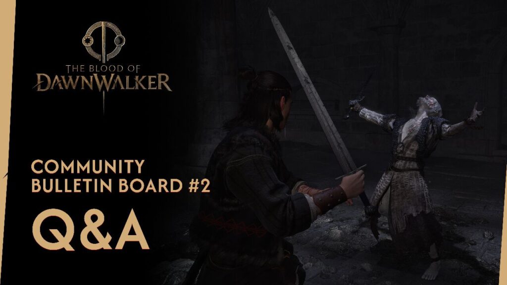 『ブラッド・オブ・ドーンウォーカー』時間経過システムや魔術システムなど、コアとなるゲームシステムをQ&Aで公開【The Blood of Dawnwalker】 - 電撃オンライン