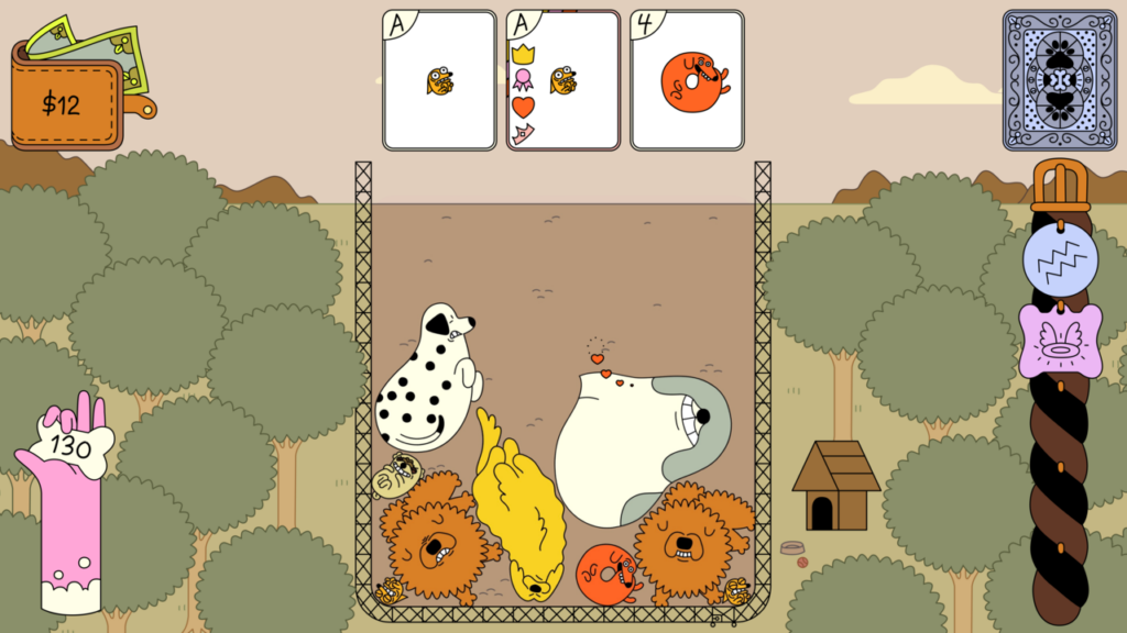 スイカゲームみたいに犬を積んで合体させていくゲーム『Dogpile』がSteamで配信開始 | ゲーム・エンタメ最新情報のファミ通.com