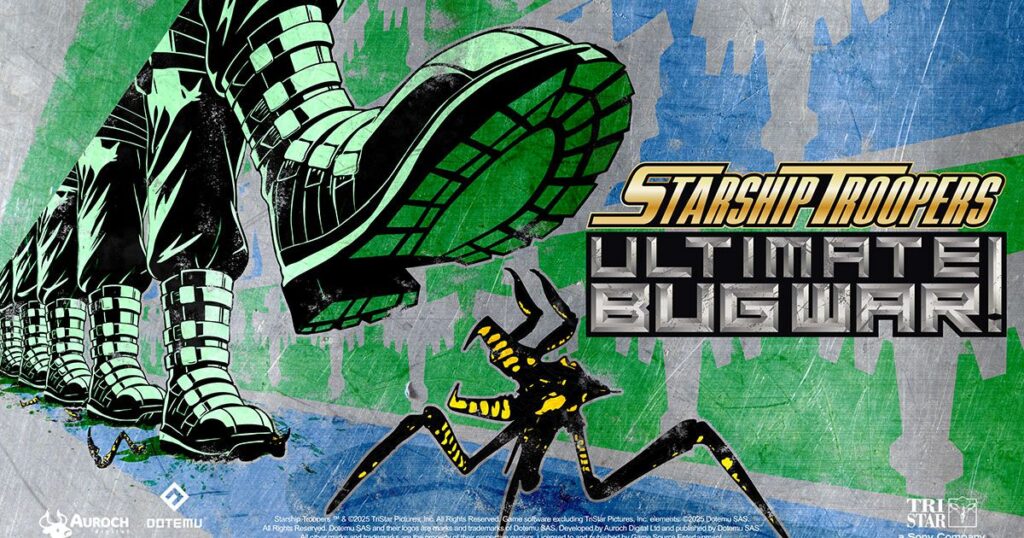 SF映画『スターシップ・トゥルーパーズ』初の公式ゲームが2026年に登場。Steamストアページが公開 - 電撃オンライン