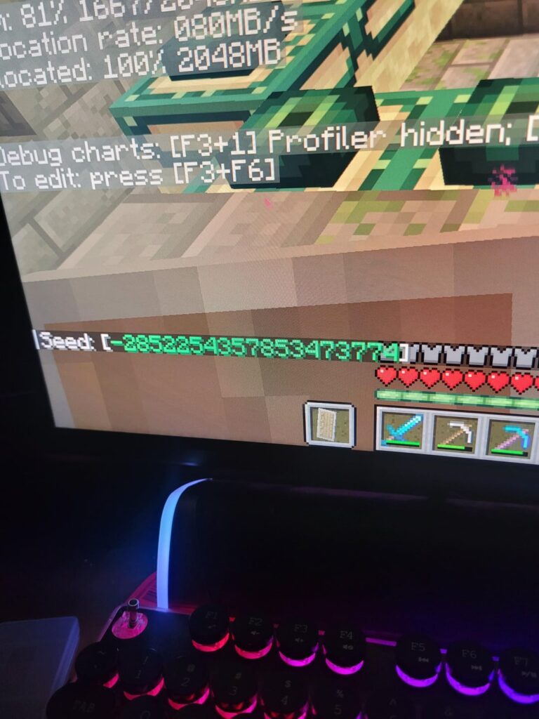 海洋記念碑、要塞、試練の間が重なっている (シード: -285225437853473774)