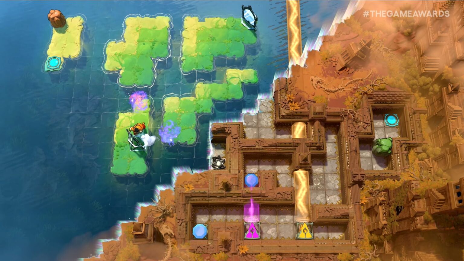 傑作パズルゲーム『The Witness』開発者の新作『Order of the Sinking Star』ついに正式発表。約10年かけた大規模“『倉庫番』風”ゲーム