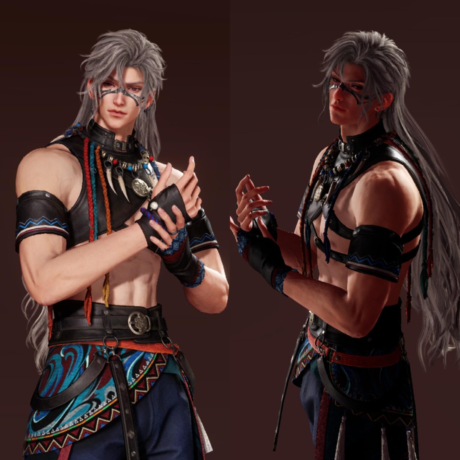 私のシルス・ドスラク戦士の議題のために彼の髪を三つ編みにできたらいいのに