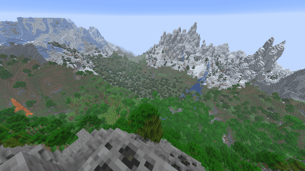 山と森の三重点 [32695905349310362 @ Spawn]