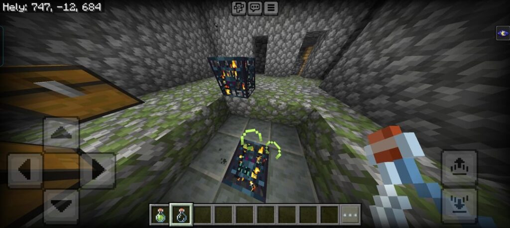 洞窟の邸宅、スポーン近くの村、要塞ジオードの開いた渓谷の村、試験室の天井の洞窟スパイダースポナー、およびその他多くのシード。