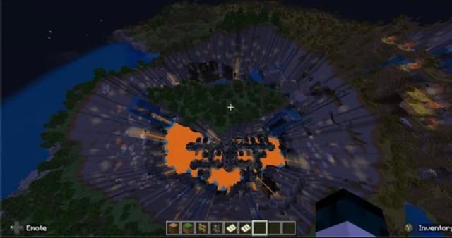 陥没穴の底にある古代都市を探す