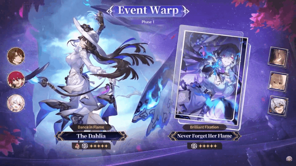 バージョン 3.8 バナー: (P1: ダリア • ホタル) | (P2:フーガ・リンシャ) | (P3: アグラエア・日曜日)