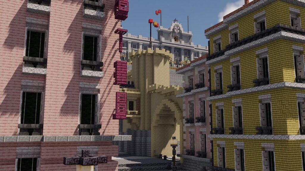 架空のスペインの都市 (WiP)