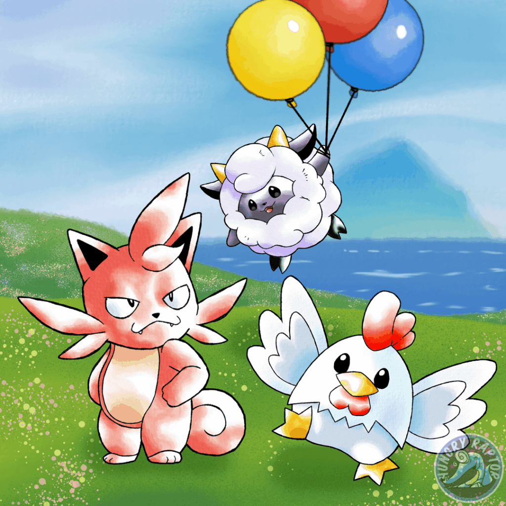 90年代のランボール、チキピ、キャティバ