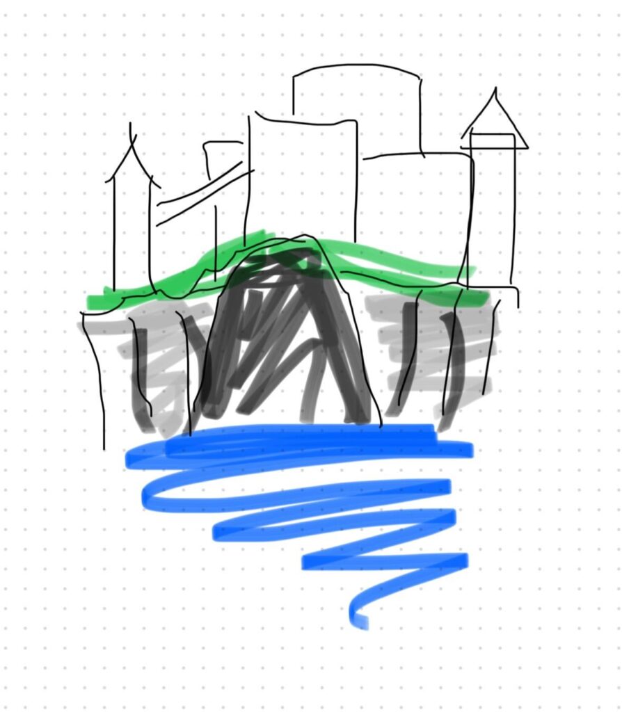 誰でもこのような崖面と大きな洞窟を持つ種を手に入れました