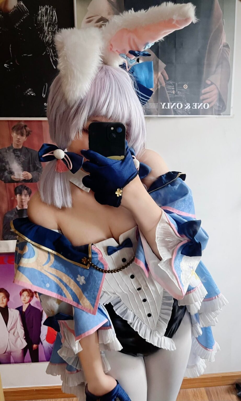 私のアヤカバニーガールコスプレ🐰