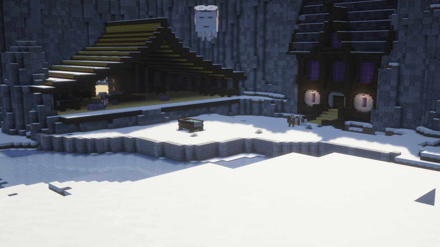 居心地の良い雪のエリアに取り組み始めました - 考えていますか？