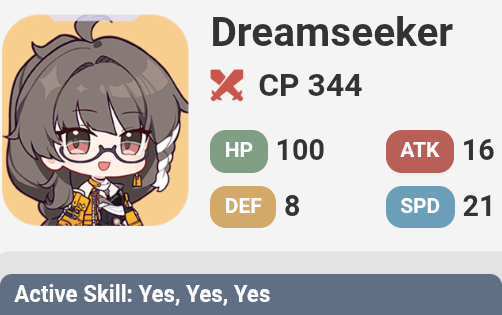 セナディナのときの私