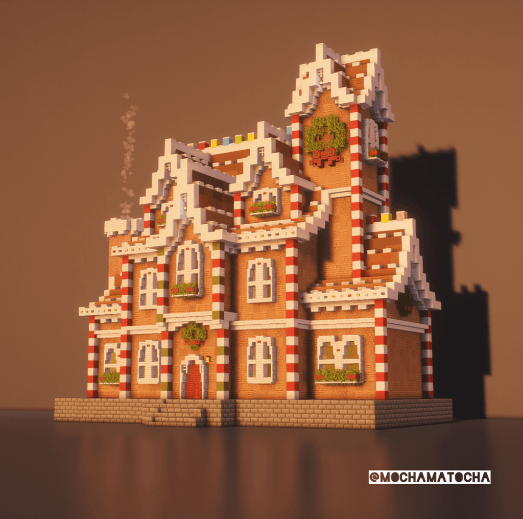 ジンジャーブレッドハウスを作りました