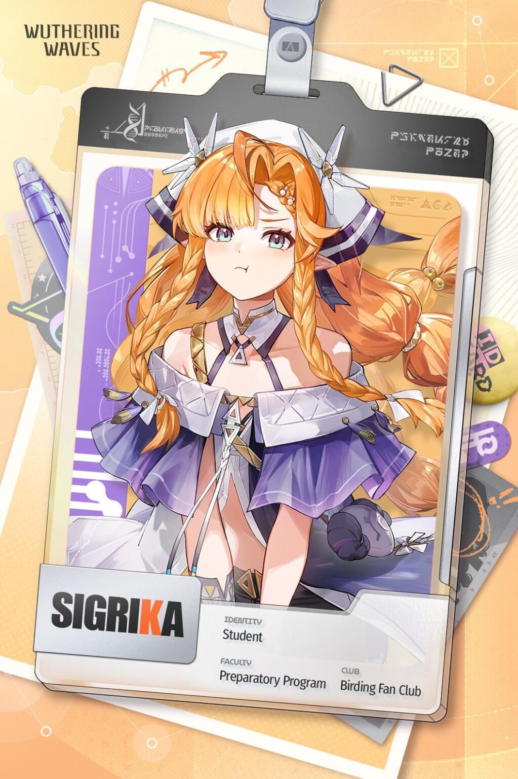 こんにちは、シグリカです！ルーン文字の意味を理解したいですか？何か手を貸してほしいですか？じゃあ聞くのは私だよ！」