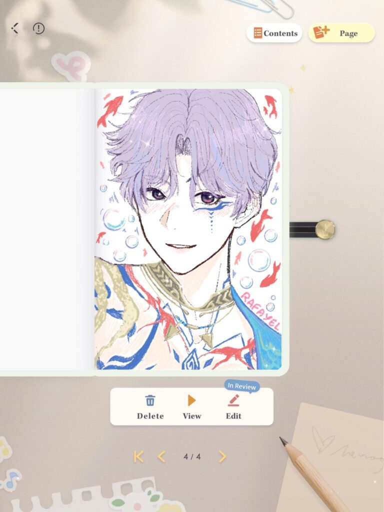 ラフィージャーナルアート