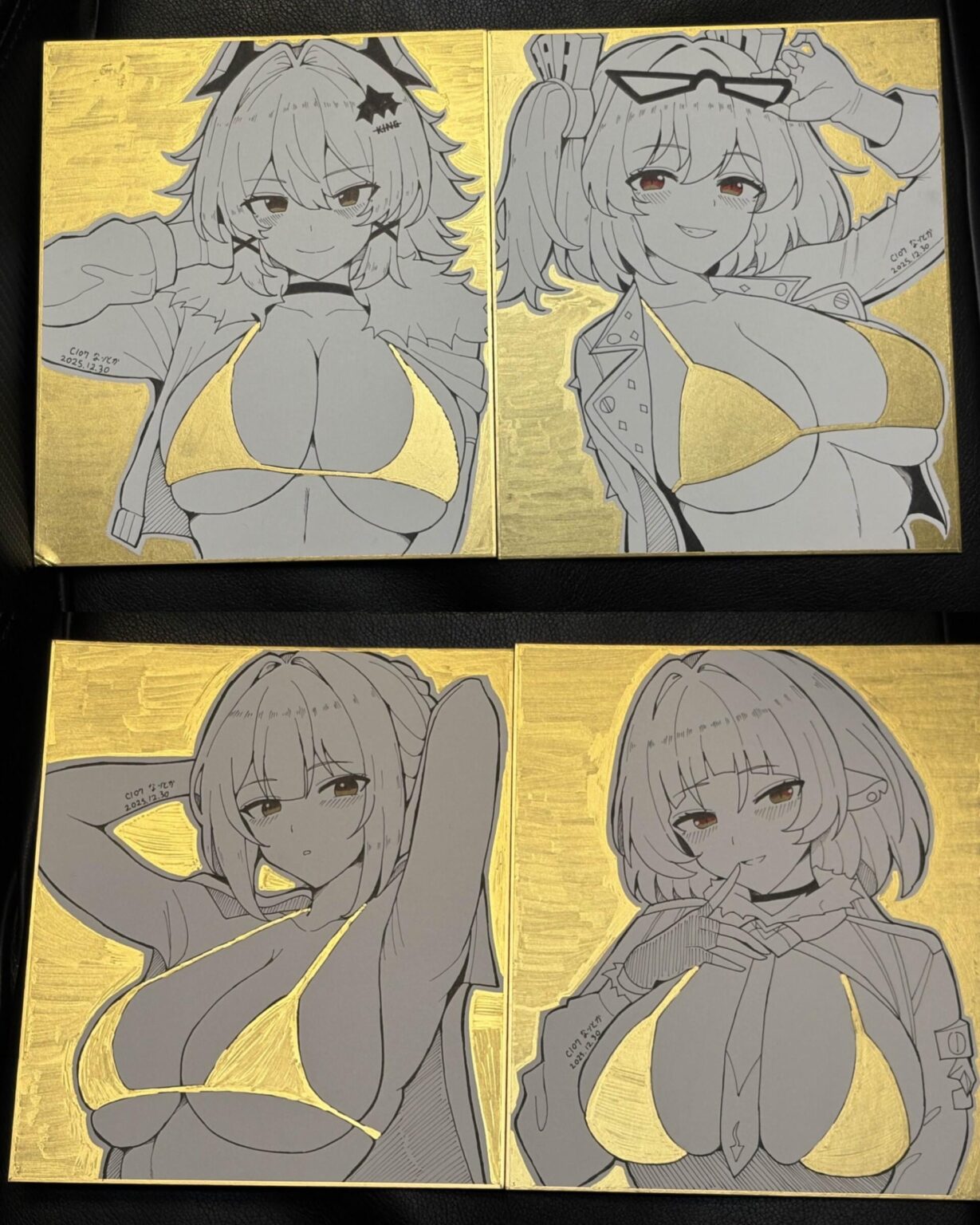 Golden Bikini (by @katsuragi710ka)