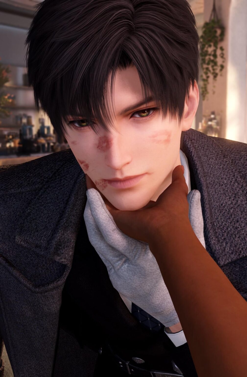 新しいデカールと同じ色合いなのでリップを選ぶのがdelulu(ソルル)でしょうか？