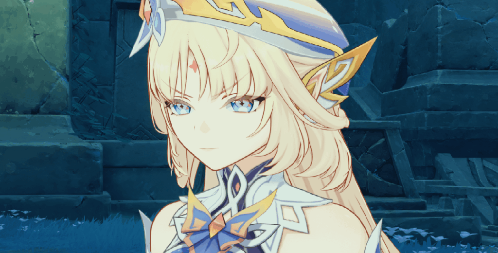 なぜ彼女は登場人物の中で一番怒った表情をしているのでしょう笑