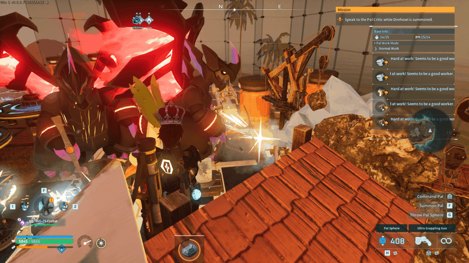 アステゴン、鉱石じゃないホラスカの頭を掘り下げるのはやめろ!!!