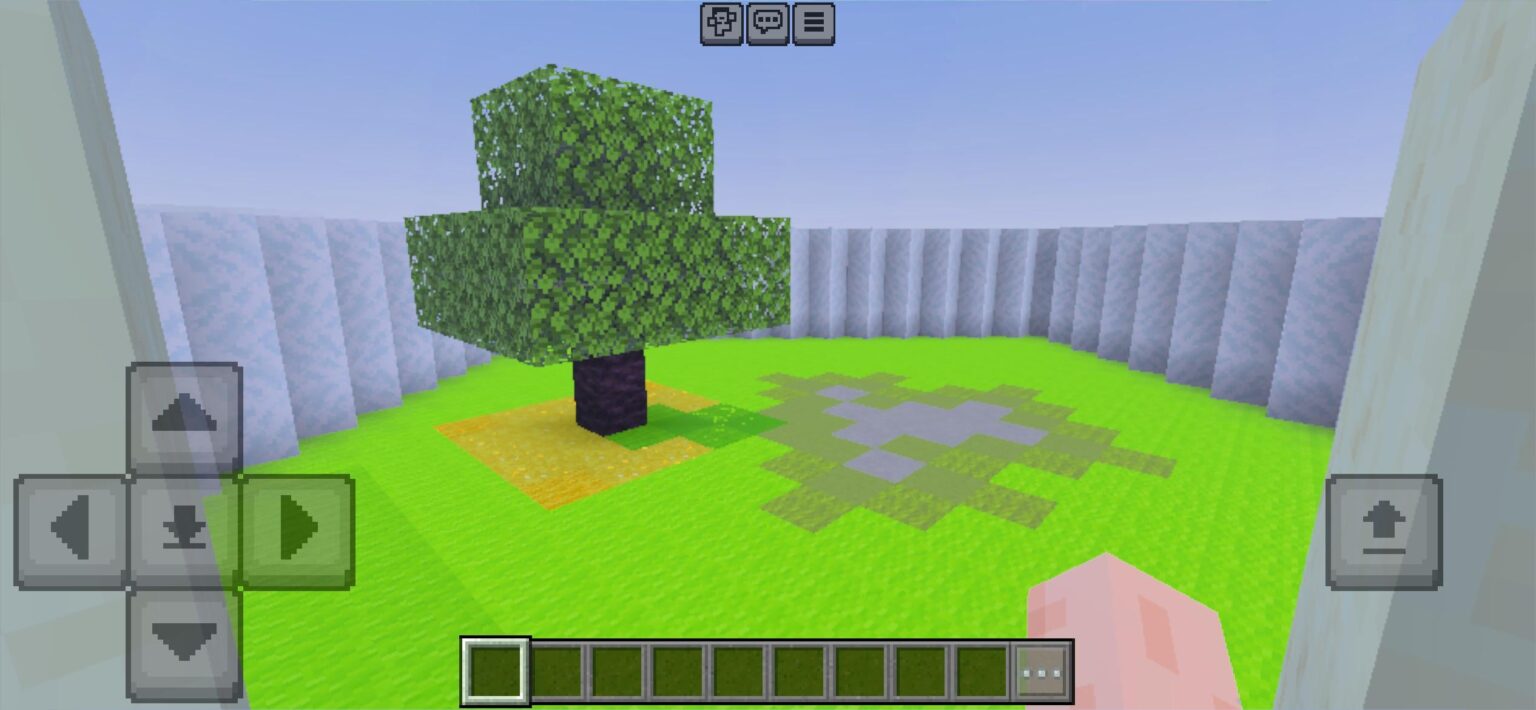 シャドウとしての地面ブロック