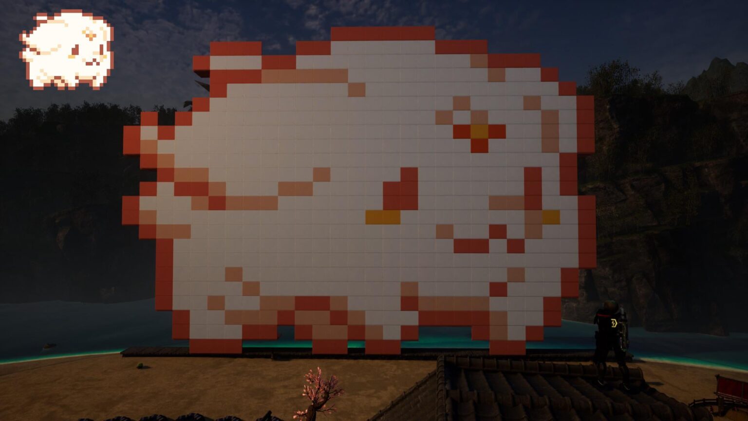 新しいアップデートでピクセルアートが現実のものになりました