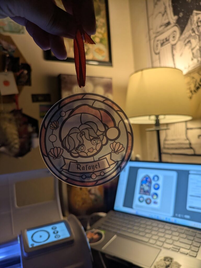 クリスマスに妹たちにオーナメントを作りました