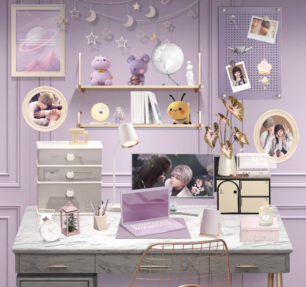 デスクデザイン！