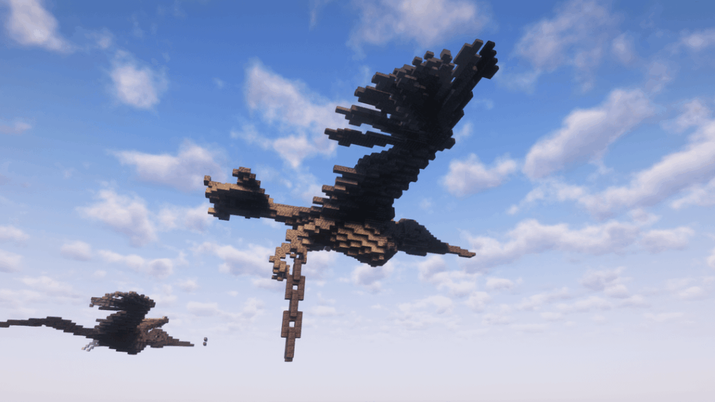 私が作った巨大バーブカラス