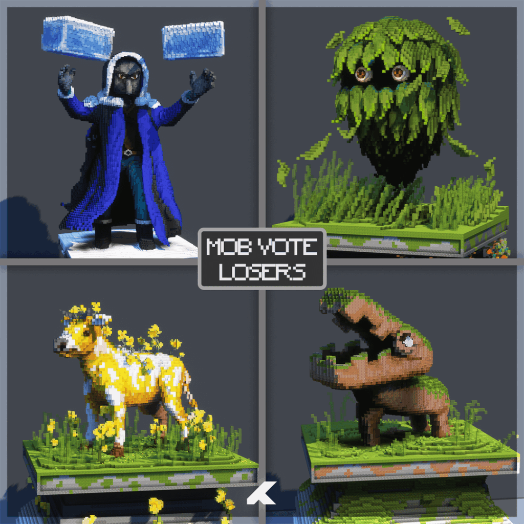 Minecraft の忘れられたMob を作ってみた!