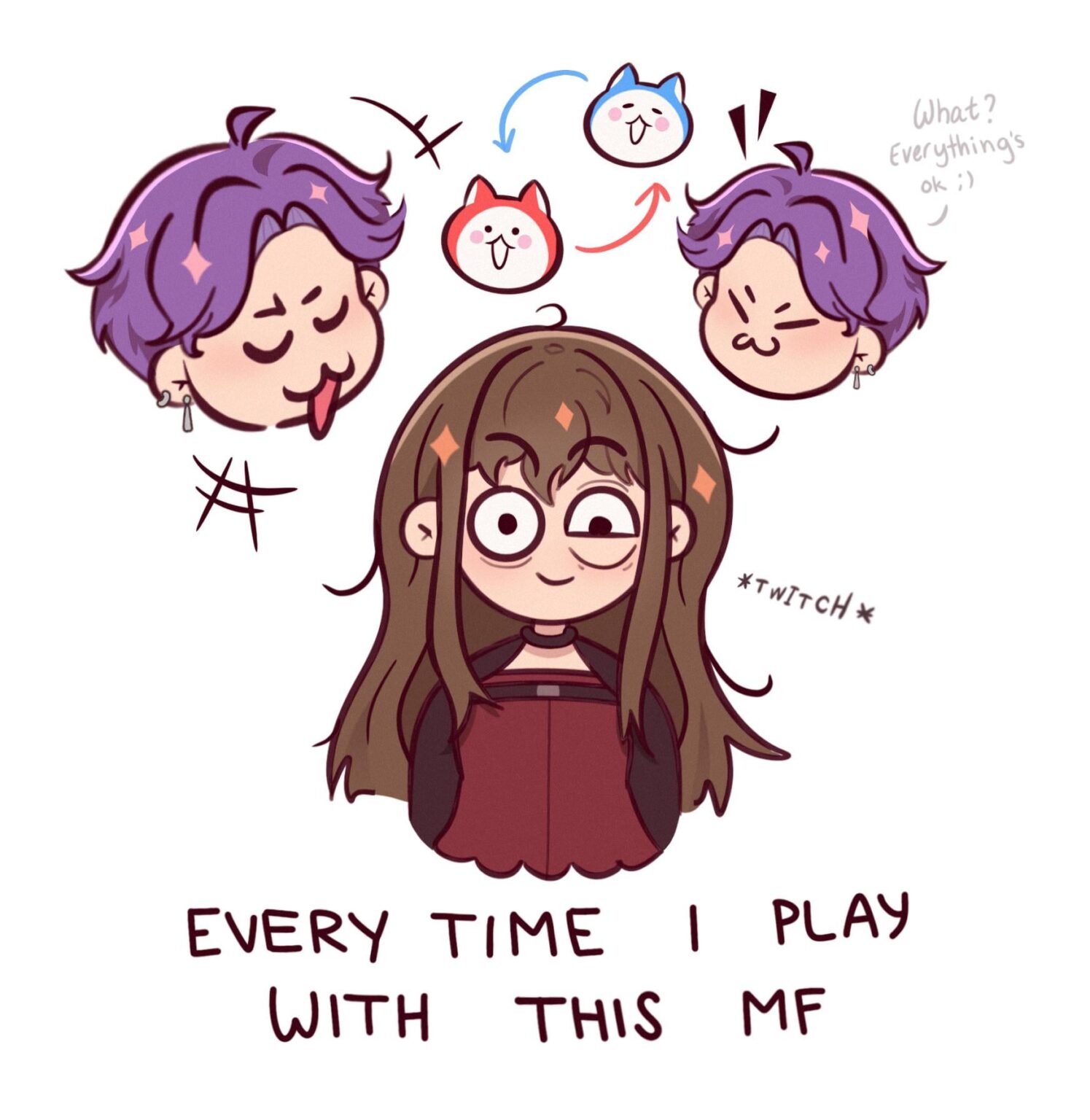 私はキティカードについては遊びません