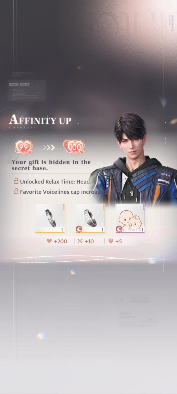 ケイレブとの親密度100！ 🥹❤️💍