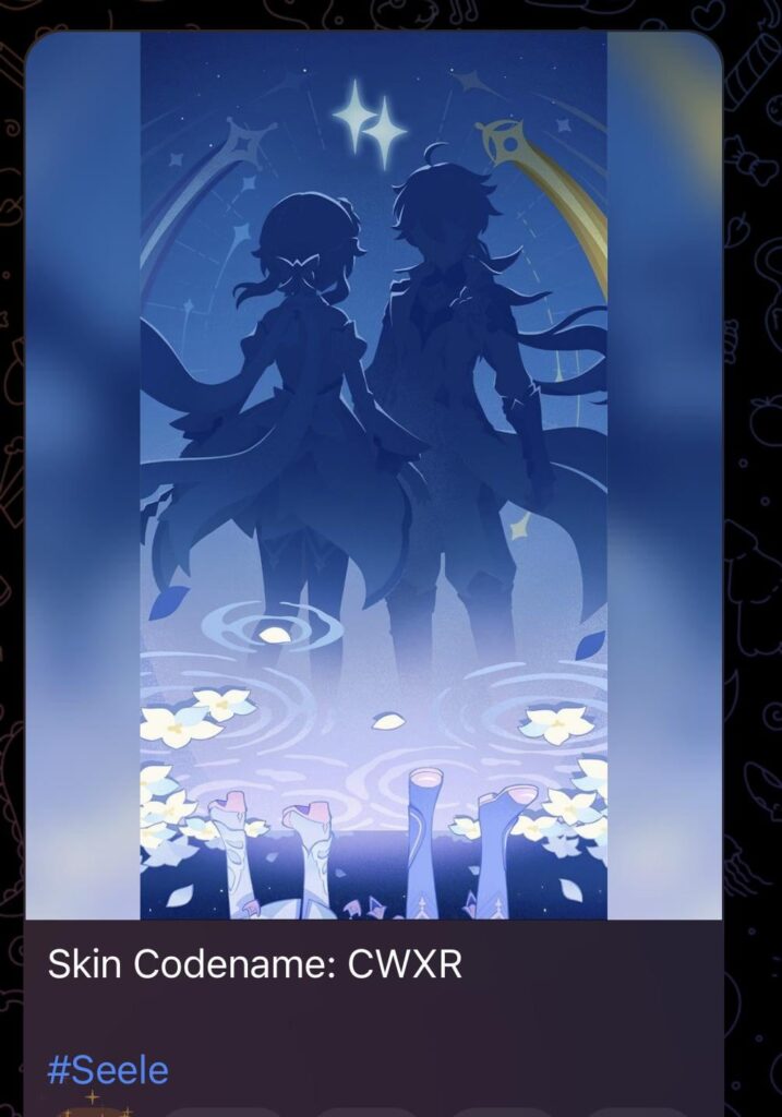Seele 経由のトラベラー スキンのコード名