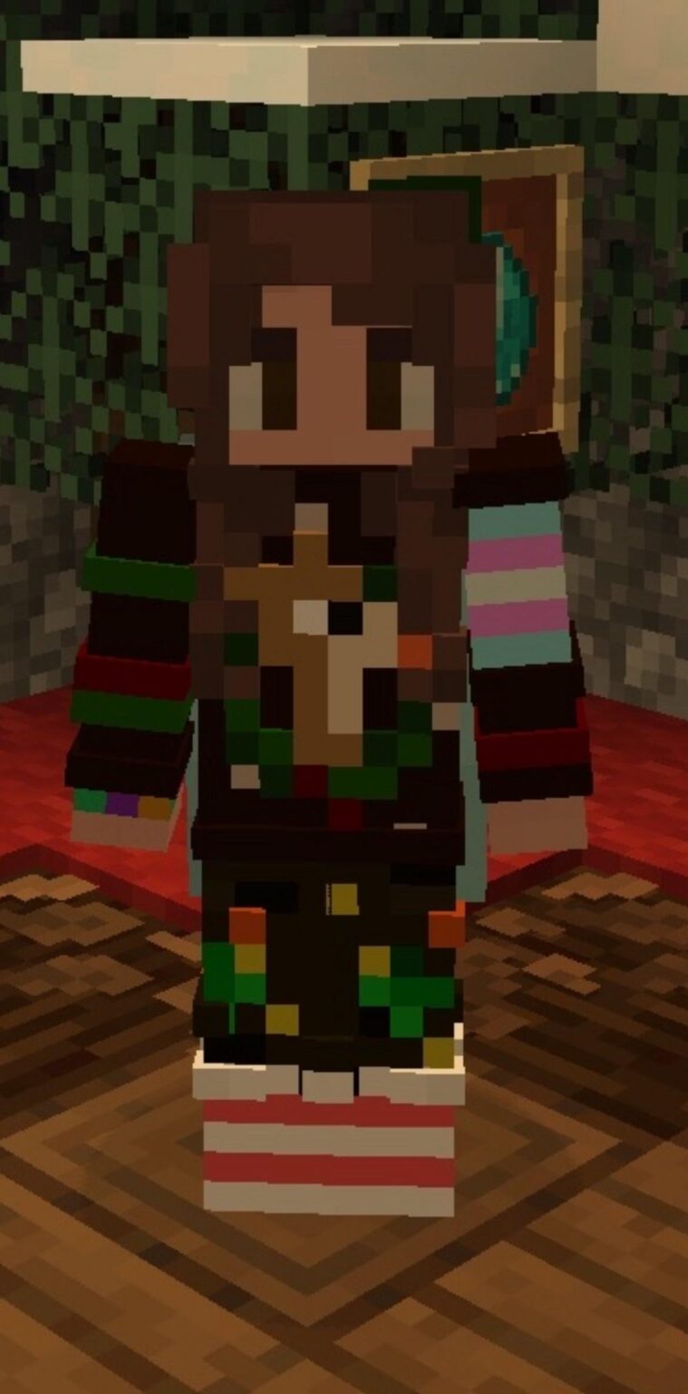 私のクリスマスジャンパーの写真！