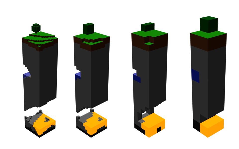 LoDはバニラのMinecraftです